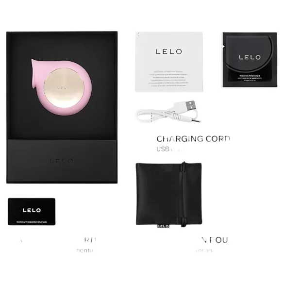 LELO Sila - vanntett, lydbølge-klitorisvibrator (rosa)