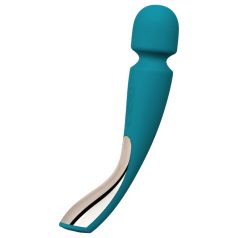   LELO Smart Wand 2 - middels massasjestav med vibrasjon (turkis)