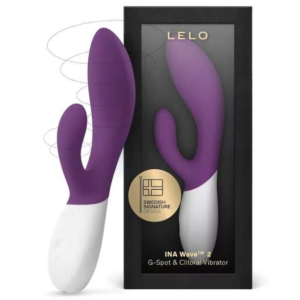 LELO Ina Wave 2 - oppladbar, vanntett vibrator (lilla)