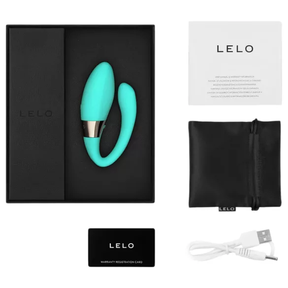 LELO Tiani Harmony - App-styrt parvibrator (turkis)