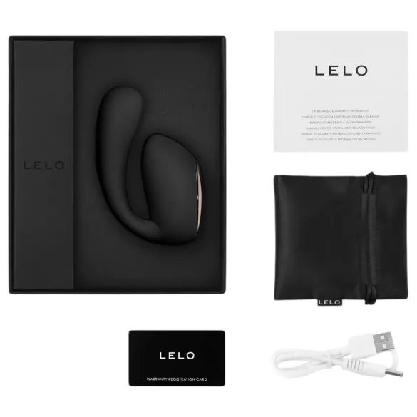 LELO Ida Wave - smart vibrerende og roterende massasjestav (svart)