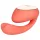 LELO Ida Wave - App-styrt vibrasjons- og roterende vibrator (korall)