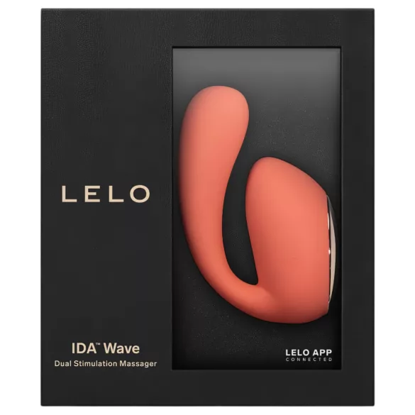 LELO Ida Wave - App-styrt vibrasjons- og roterende vibrator (korall)