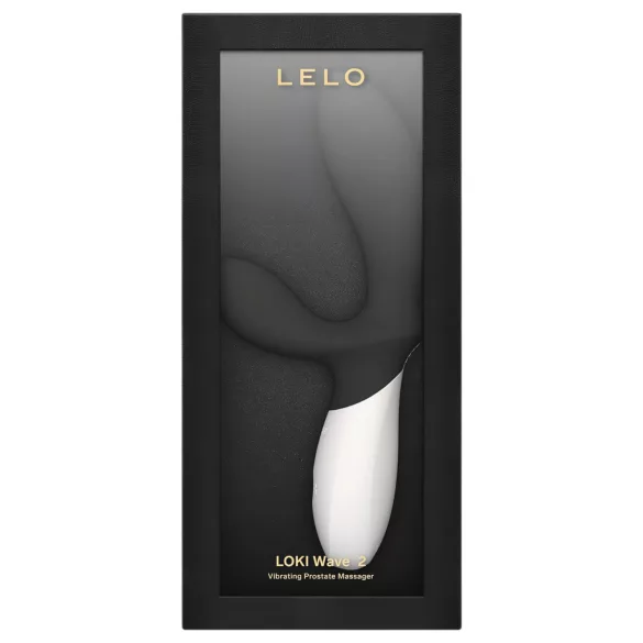 LELO Loki Wave 2 - oppladbar, vanntett prostata vibrator (svart)