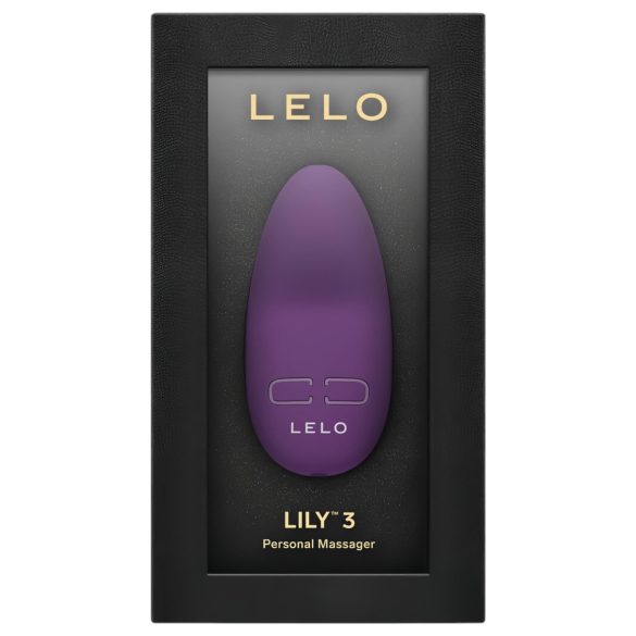LELO Lily 3 - oppladbar, vanntett klitorisvibrator (mørk lilla)