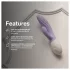 LELO INA Twist - appstyrt G-punktvibrator med klitorisstimulator (lilla)