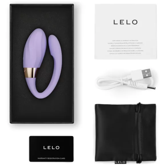LELO Tiani Twist - App-styrt parvibrator (lilla)