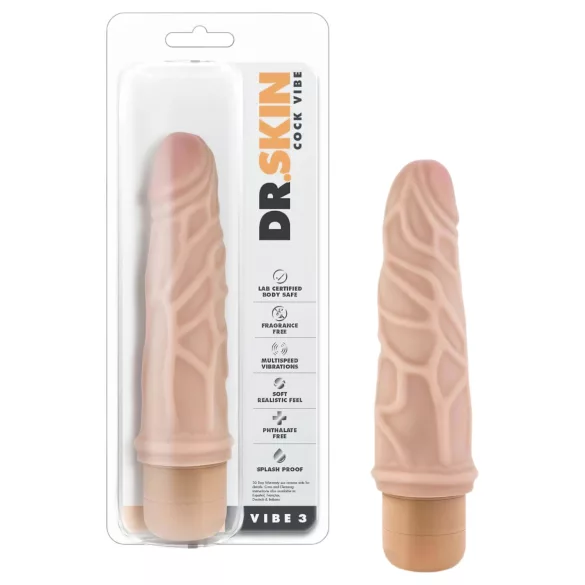 Dr. Skin Vibe No.3 - Naturlig vibrator