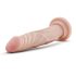 Dr. Skin 19cm realistisk dildo med sugekopp - naturfarge