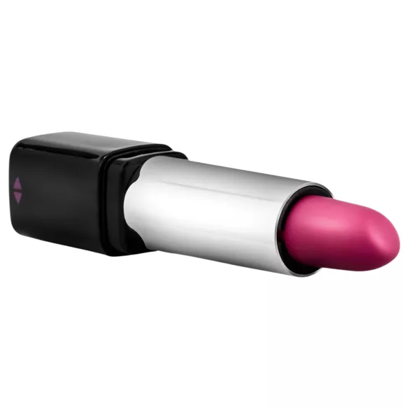 Vanntett Rosé Lippestiftvibrator (svart-rosa)