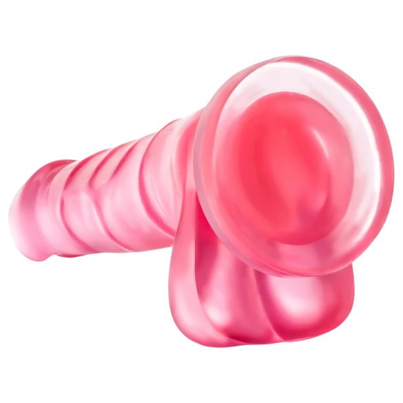 B Yours Søt og Fast 4 - herdet dildo - 18cm (rosa)