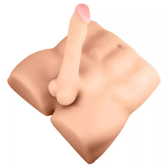 Blush X5 Rough Rider - mannlig torso (natur)