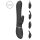 Vive Chou - 4-i-1 klitorisstimulator med arm (svart)