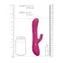 Vive Chou - oppladbar klitorisvibrator med utskiftbare hoder (rosa)