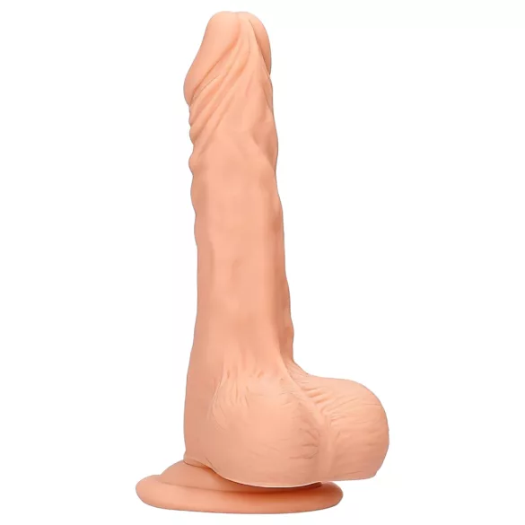 RealRock 20cm Naturtro Dildo med Pung