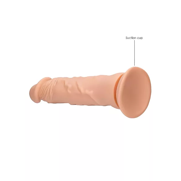 RealRock Dong 10 - naturtro dildo (25 cm) - naturlig