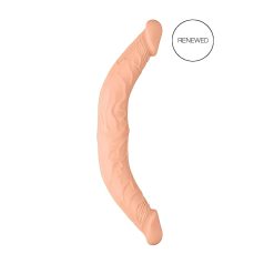 RealRock Dobbel Dildo 14" - naturlig (36 cm)