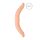RealRock Dobbel Dildo 14" - naturlig (36 cm)