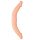 RealRock Dobbel Dildo 14" - naturlig (36 cm)