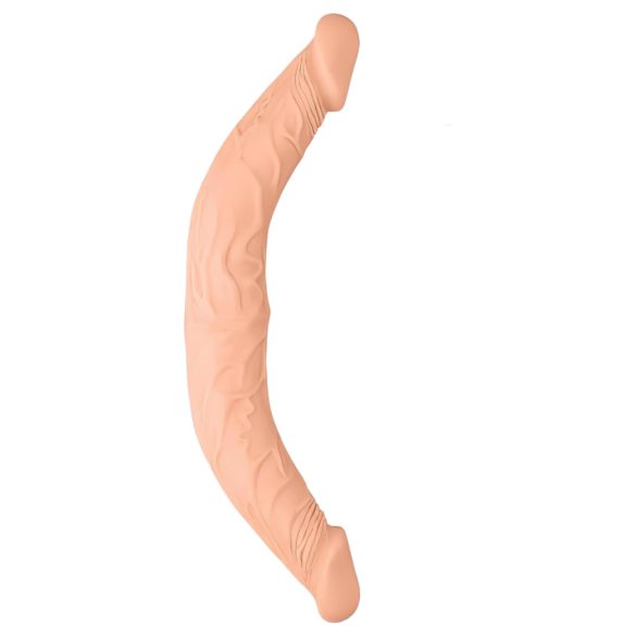 RealRock Dobbel Dildo 14" - naturlig (36 cm)
