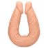 RealRock Dobbel Dildo 14" - naturlig (36 cm)