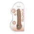RealRock Peniserm Mansjett 21cm - Mørk Naturlig