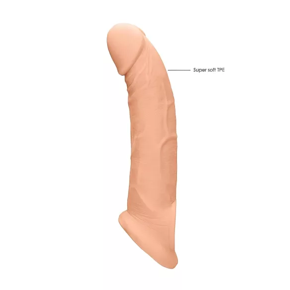 RealRock Penisermer 9 - 21,5 cm - Naturfarget