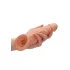 RealRock Penisermer 9 - 21,5 cm - Naturfarget