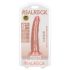 RealRock Slim - realistisk dildo - 15,5 cm (naturlig)