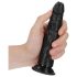 RealRock Slim realistisk dildo - 15,5 cm (svart)