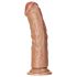 RealRock realistisk dildo - 15,5 cm (mørk natur)