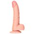 RealRock - realistisk dildo med sugekopp - 15,5cm (naturlig)