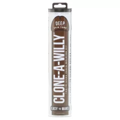 Clone-a-Willy - penisstøpesett med vibrator (brun)