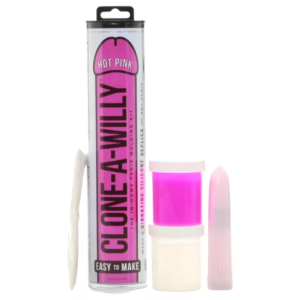 Clone-a-Willy - Vibrerende penisstøpesett (rosa)
