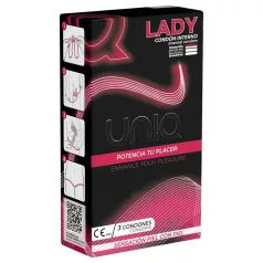 Uniq Lady - feminin kondom (3 stk)