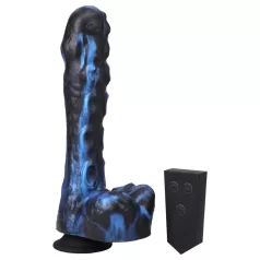Doc Johnson Mini F-Machine - trådløs skyvevibrator (blå)