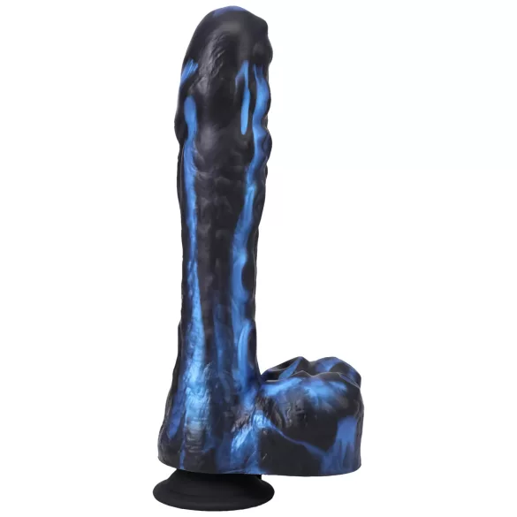 Doc Johnson Mini F-Machine - trådløs skyvevibrator (blå)