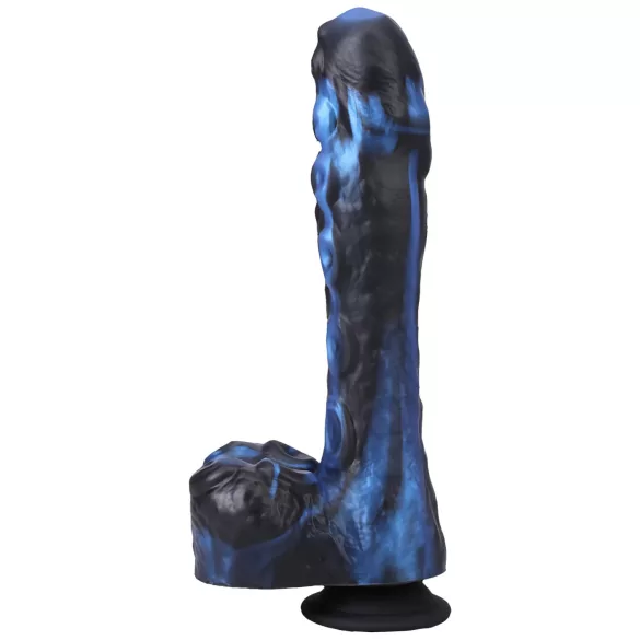 Doc Johnson Mini F-Machine - trådløs skyvevibrator (blå)