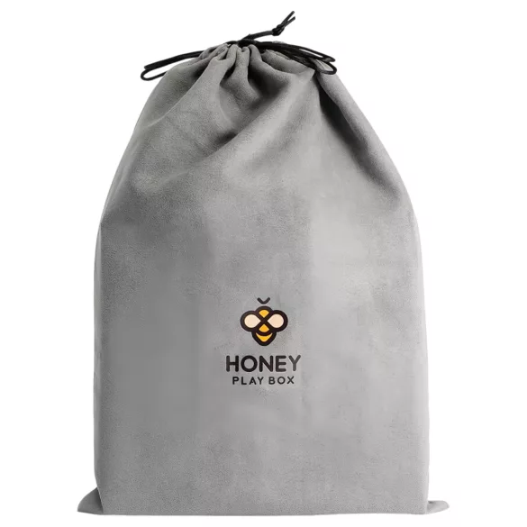 Honey Play Box Albus - pulserende, strammende og vibrerende masturbator (hvit)