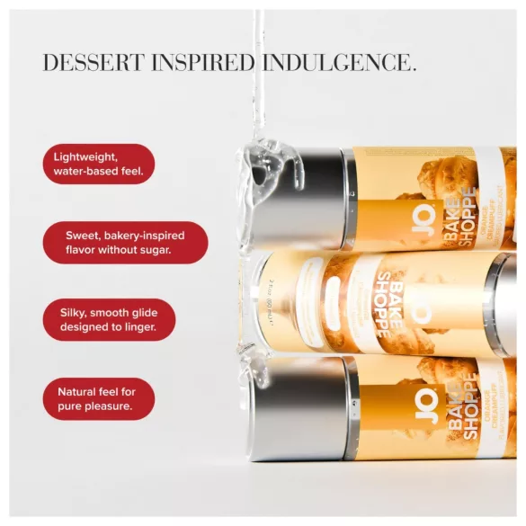 System JO Bake Shoppe - smakssatt glidemiddel, vannbakkels (60 ml)