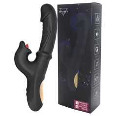 Wilson - støtende klitorisstimulator med hendel (svart)
