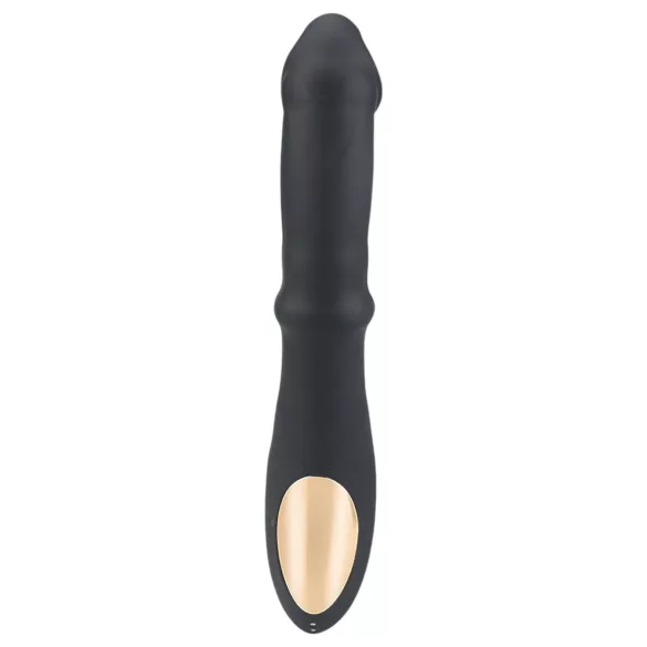 Wilson - støtende klitorisstimulator med hendel (svart)