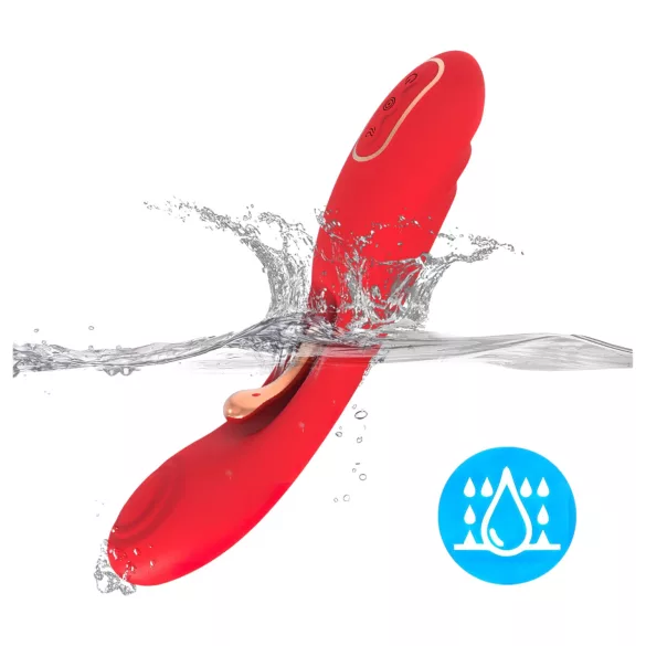 Bestoy - G-punkt-vibrator med tunge (rød)