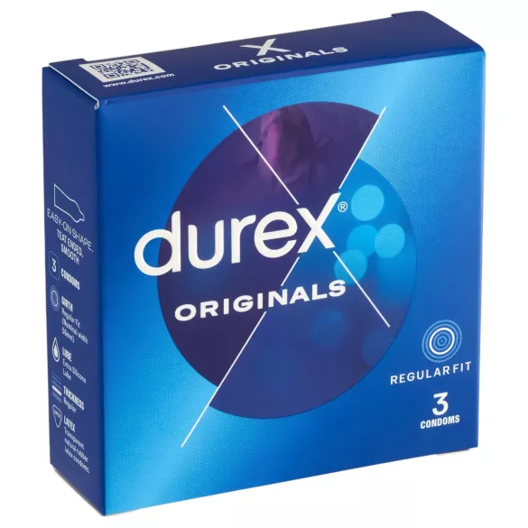 Durex Originals – Kondomer (3 stk)