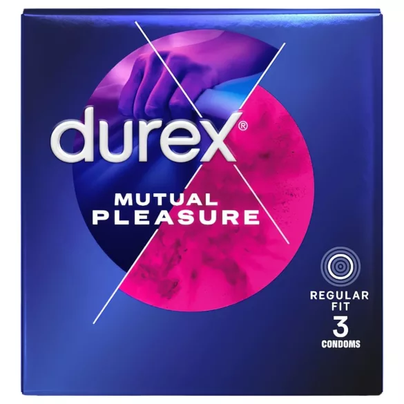Durex Mutual Pleasure - forsinkende kondom (3 stk)
