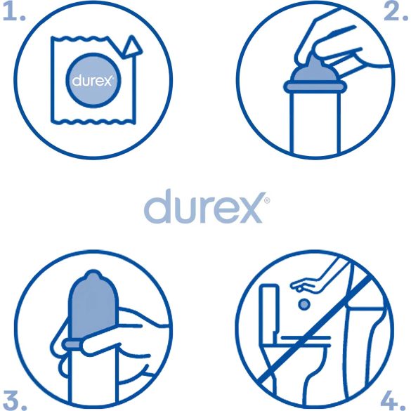 Durex Gjensidig Nytelse - kondomer (3 stk)
