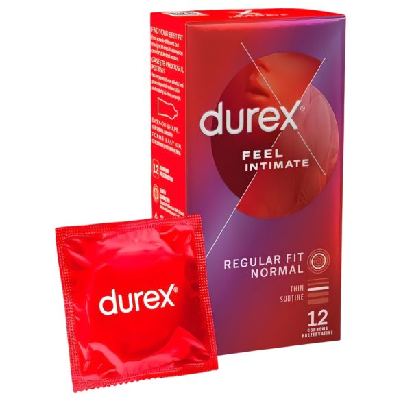 Durex Feel Intimate - tynne kondomer (12 stk)