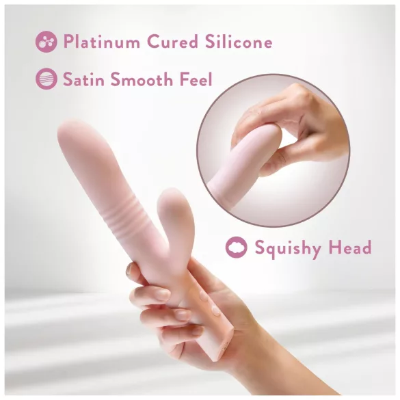 Blush Fraya - klitorisarm støtvibrator (rosa)