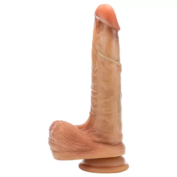 Blush Renaissance - realistisk dildo med bevegelig forhud (hudfarget)
