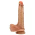 Blush Renaissance - realistisk dildo med bevegelig forhud (hudfarget)